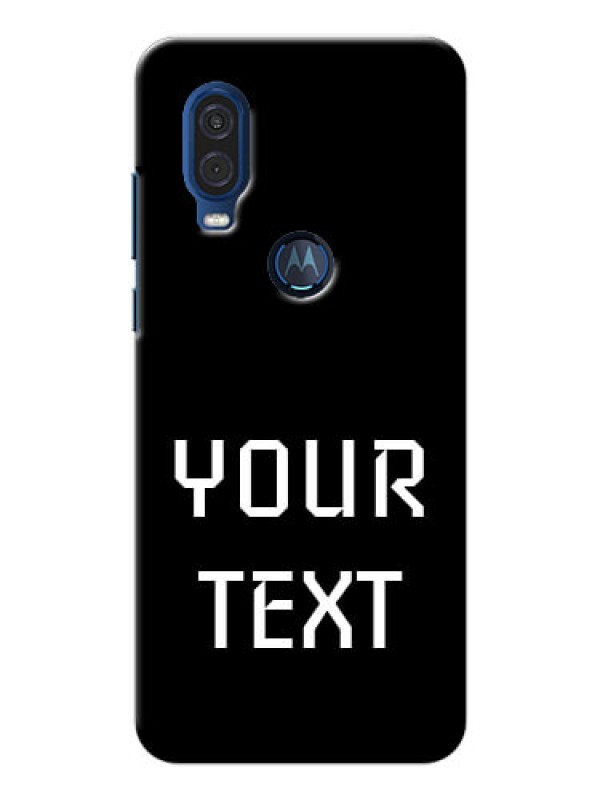 Custom Motorola One Vision Your Name on Phone Case