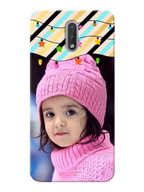 Custom Nokia 2.3 Personalized Mobile Covers: Lights Hanging Design