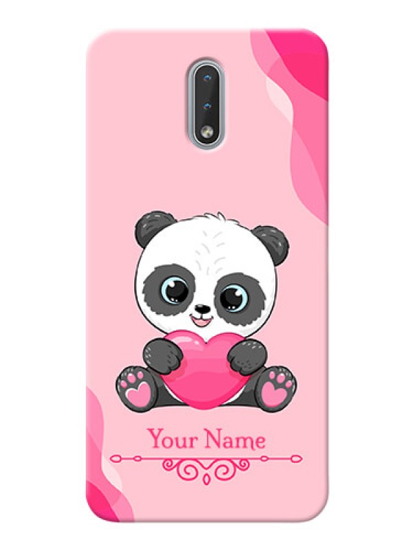 Custom Nokia 2.3 Mobile Back Covers: Cute Panda Design