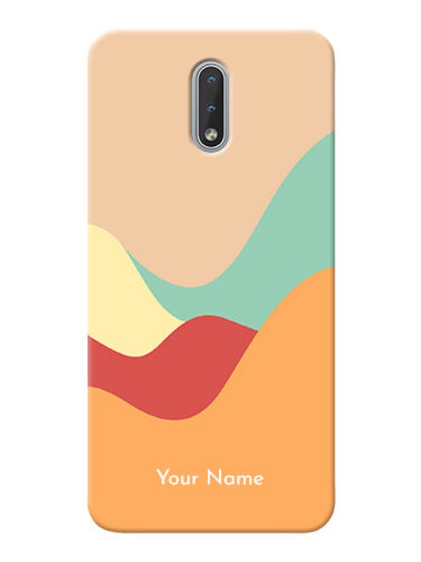 Custom Nokia 2.3 Custom Mobile Case with Ocean Waves Multi-colour Design