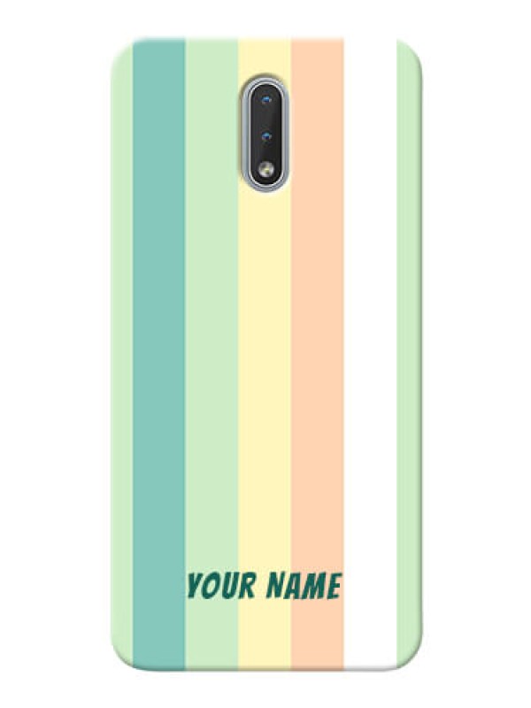 Custom Nokia 2.3 Back Covers: Multi-colour Stripes Design