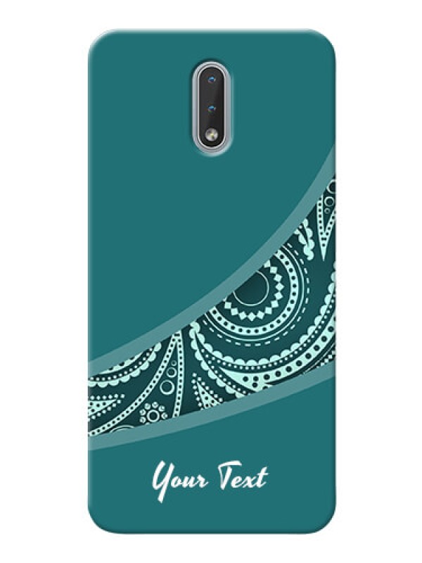 Custom Nokia 2.3 Custom Phone Covers: semi visible floral Design