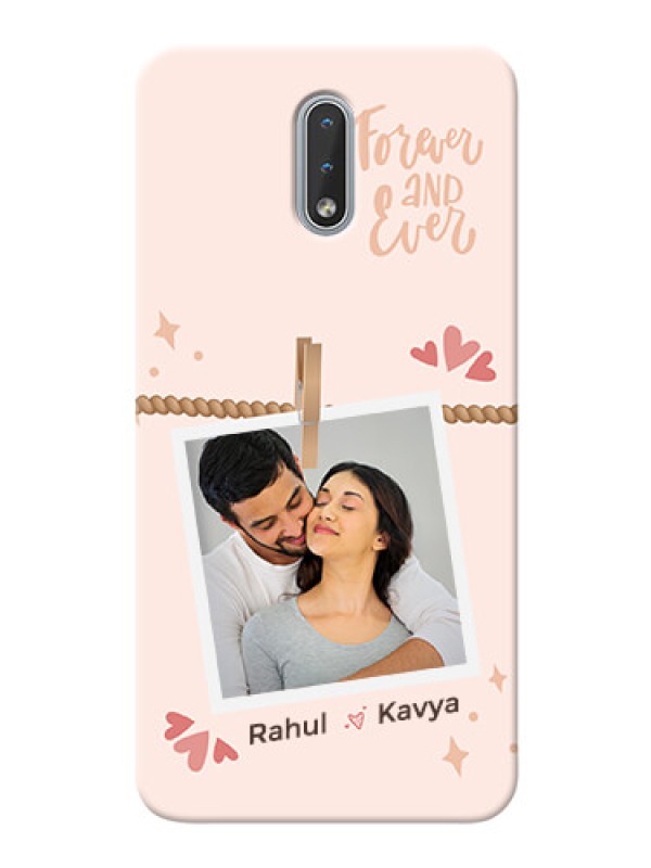 Custom Nokia 2.3 Phone Back Covers: Forever and ever love Design