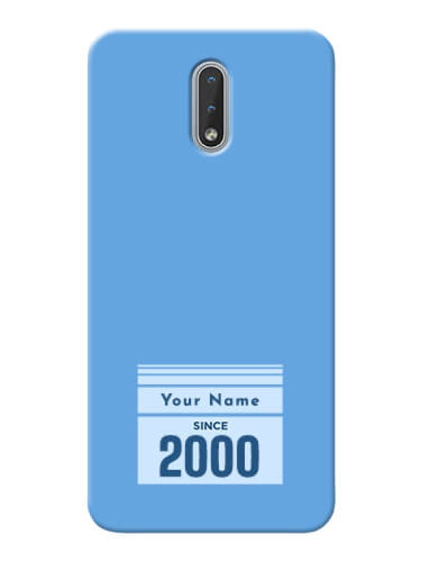 Custom Nokia 2.3 Mobile Back Covers: Custom Year of birth Design