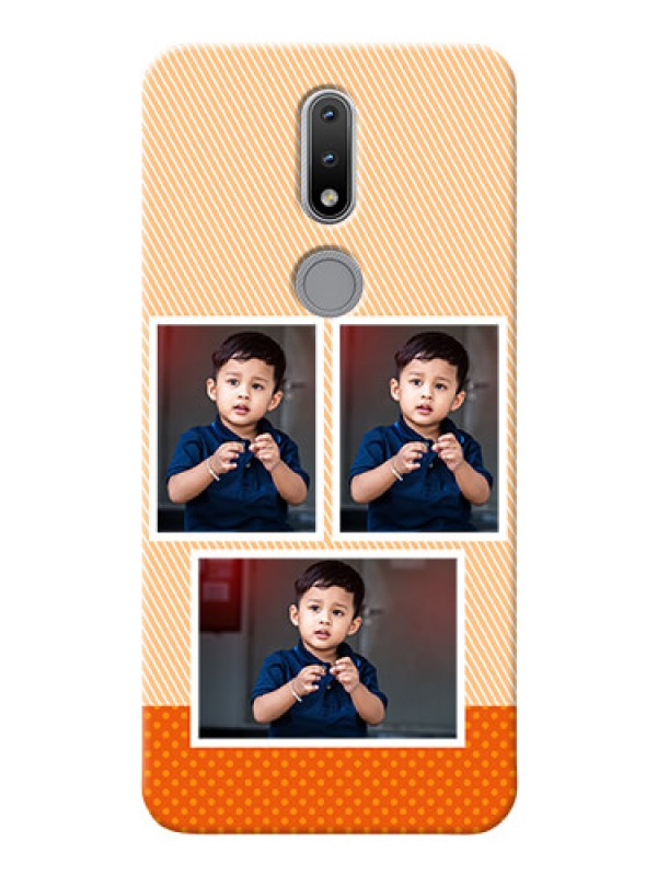 Custom Nokia 2.4 Mobile Back Covers: Bulk Photos Upload Design