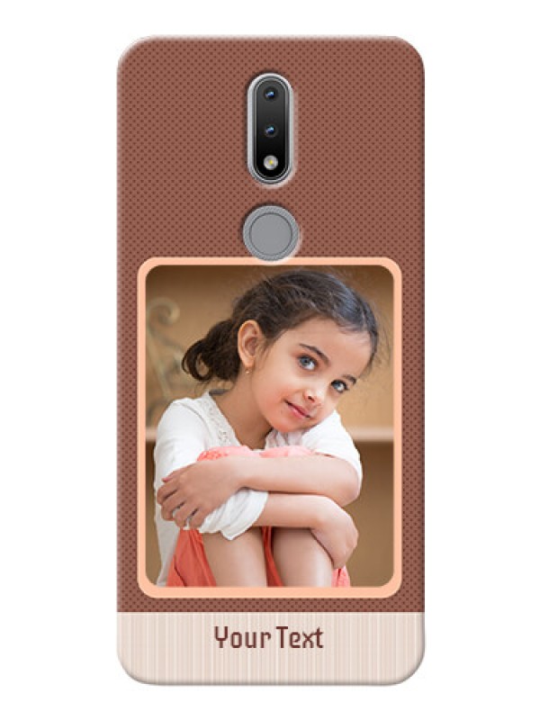 Custom Nokia 2.4 Phone Covers: Simple Pic Upload Design