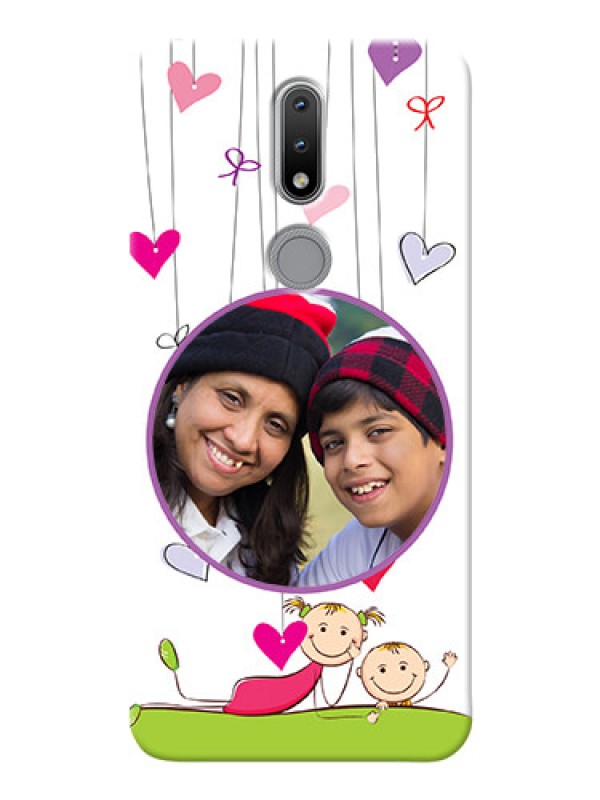 Custom Nokia 2.4 Mobile Cases: Cute Kids Phone Case Design