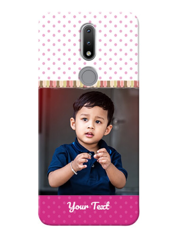 Custom Nokia 2.4 custom mobile cases: Cute Girls Cover Design