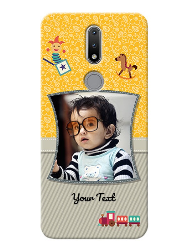 Custom Nokia 2.4 Mobile Cases Online: Baby Picture Upload Design