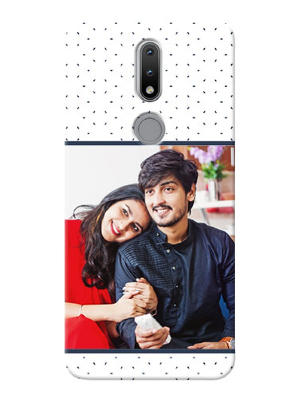 Custom Nokia 2.4 Personalized Phone Cases: Premium Dot Design