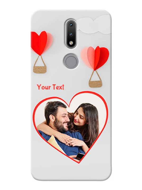 Custom Nokia 2.4 Phone Covers: Parachute Love Design
