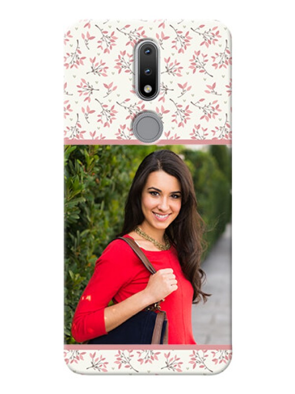 Custom Nokia 2.4 Back Covers: Premium Floral Design