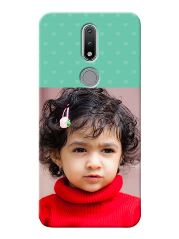 Custom Nokia 2.4 mobile cases online: Lovers Picture Design