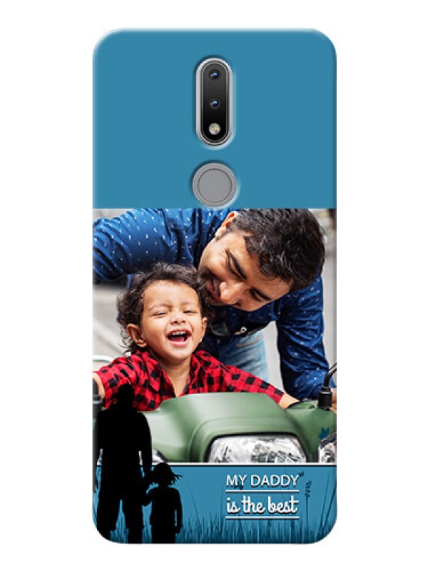 Custom Nokia 2.4 Personalized Mobile Covers: best dad design 