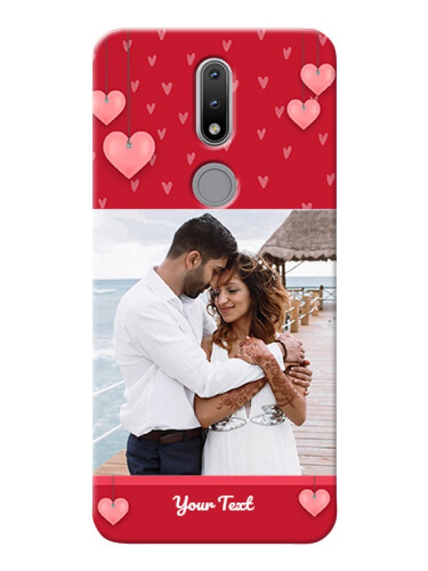 Custom Nokia 2.4 Mobile Back Covers: Valentines Day Design