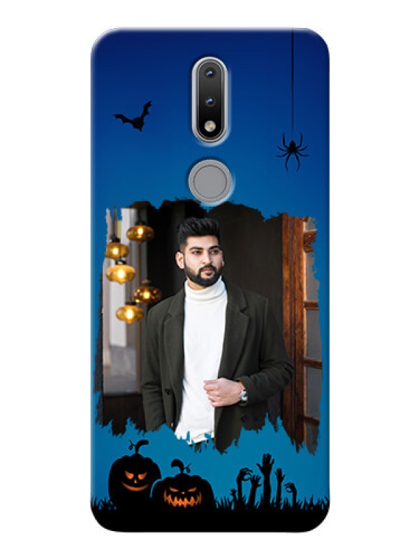 Custom Nokia 2.4 mobile cases online with pro Halloween design 