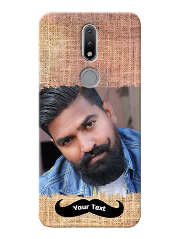 Custom Nokia 2.4 Mobile Back Covers Online with Texture Design