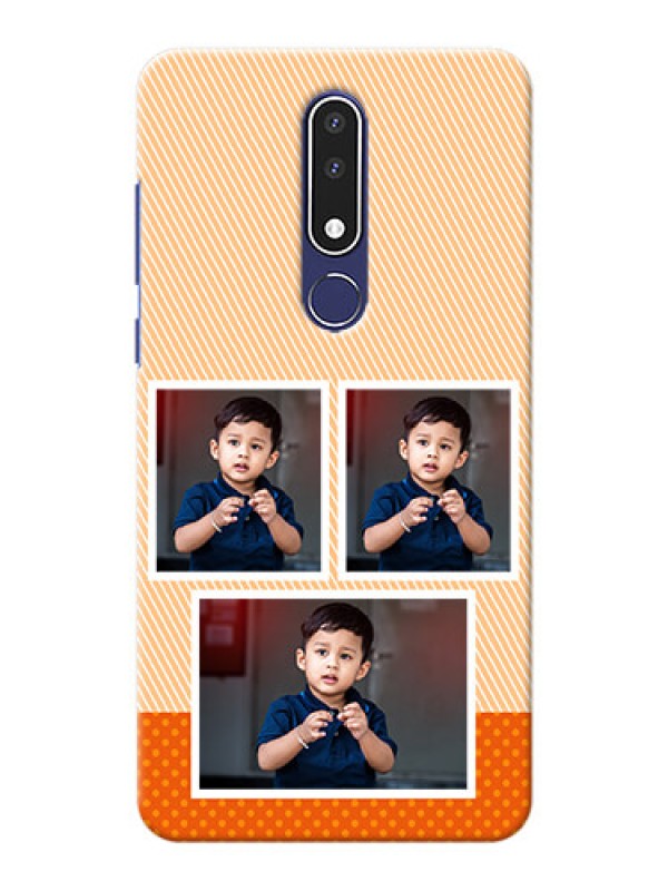 Custom Nokia 3.1 Plus Mobile Back Covers: Bulk Photos Upload Design