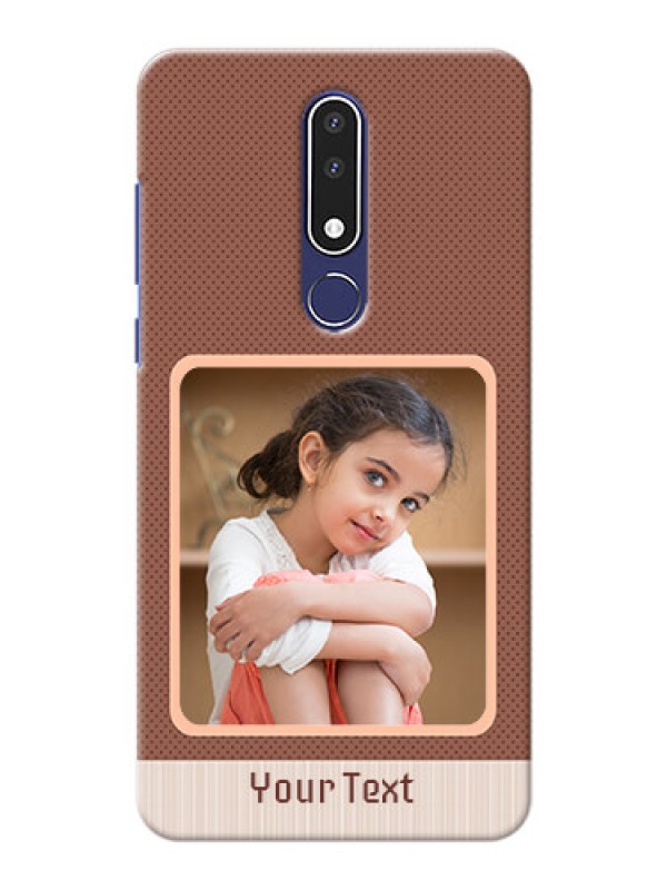 Custom Nokia 3.1 Plus Phone Covers: Simple Pic Upload Design