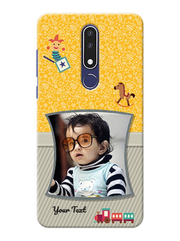 Custom Nokia 3.1 Plus Mobile Cases Online: Baby Picture Upload Design
