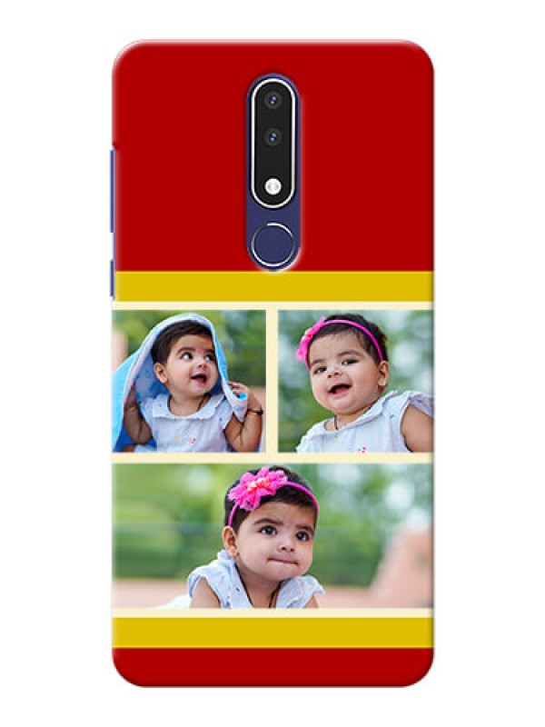 Custom Nokia 3.1 Plus mobile phone cases: Multiple Pic Upload Design