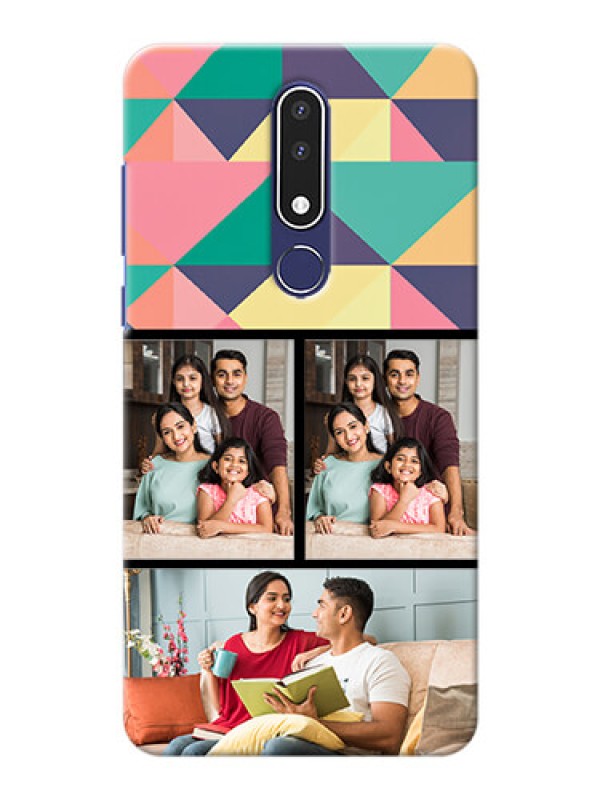 Custom Nokia 3.1 Plus personalised phone covers: Bulk Pic Upload Design