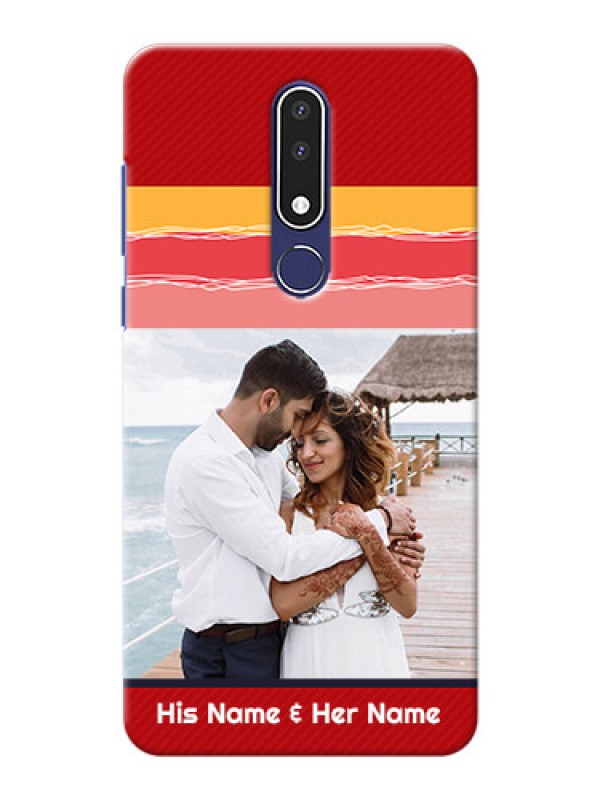 Custom Nokia 3.1 Plus custom mobile phone covers: Colorful Case Design