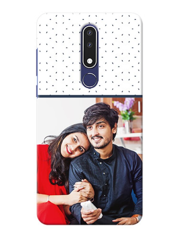 Custom Nokia 3.1 Plus Personalized Phone Cases: Premium Dot Design