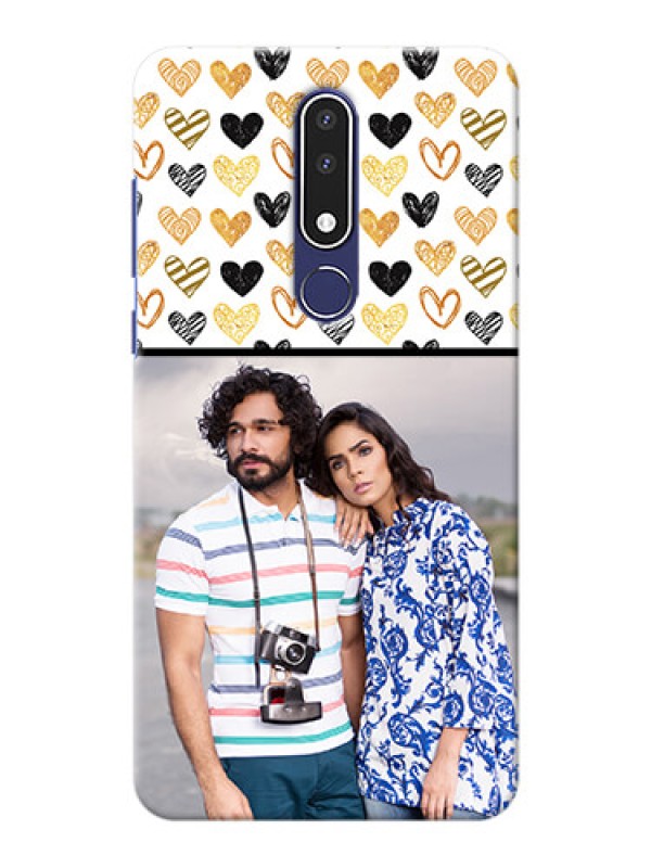 Custom Nokia 3.1 Plus Personalized Mobile Cases: Love Symbol Design