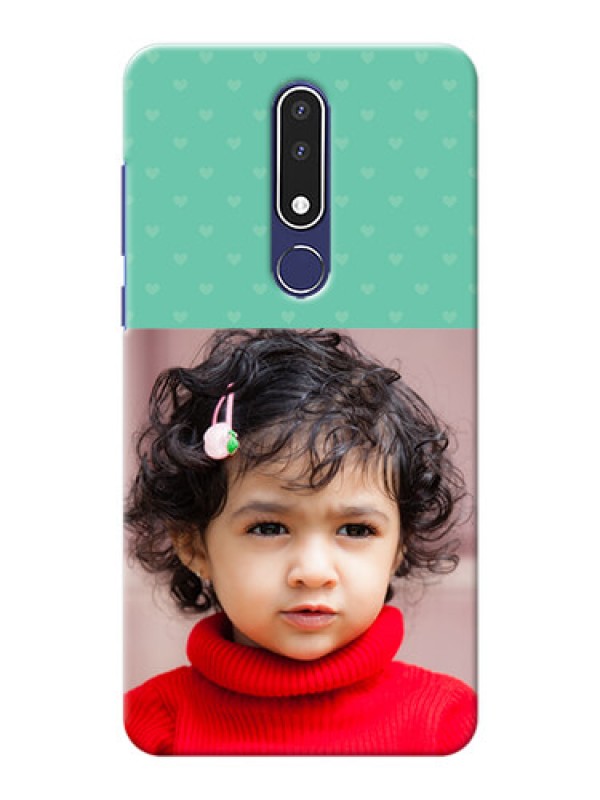 Custom Nokia 3.1 Plus mobile cases online: Lovers Picture Design