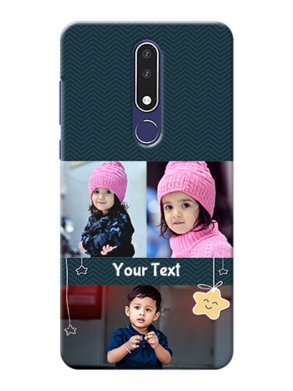Custom Nokia 3.1 Plus Mobile Back Covers Online: Hanging Stars Design