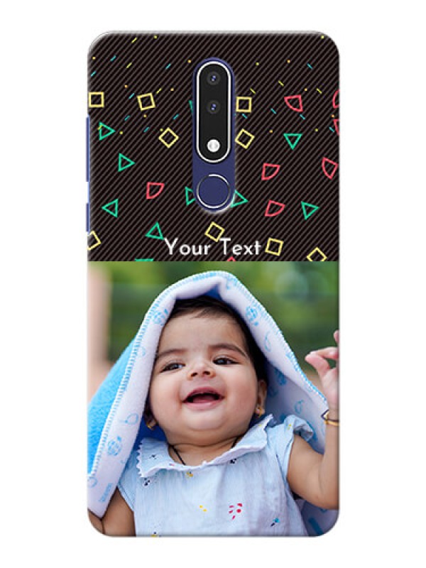 Custom Nokia 3.1 Plus custom mobile cases with confetti birthday design