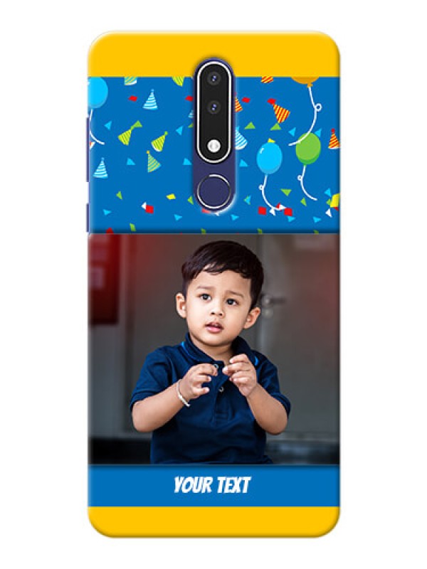 Custom Nokia 3.1 Plus Mobile Back Covers Online: Birthday Wishes Design