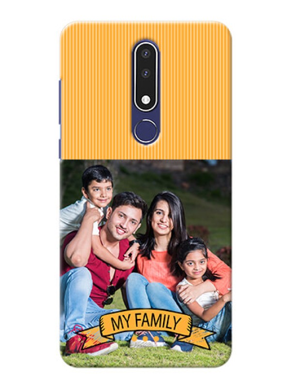Custom Nokia 3.1 Plus Personalized Mobile Cases: My Family Design