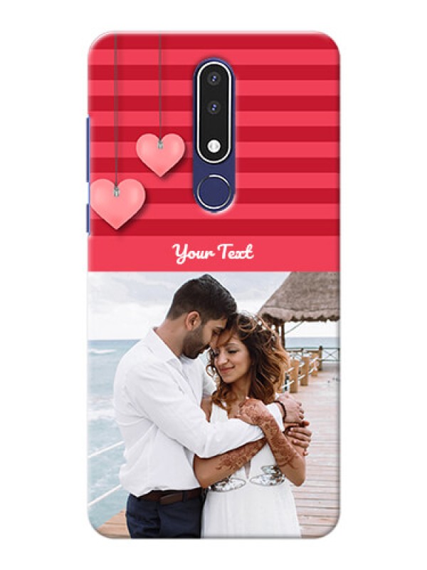 Custom Nokia 3.1 Plus Mobile Back Covers: Valentines Day Design