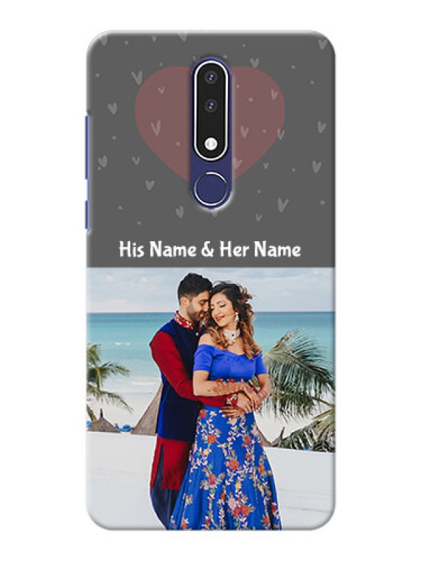 Custom Nokia 3.1 Plus Mobile Covers: Buy Love Design with Photo Online