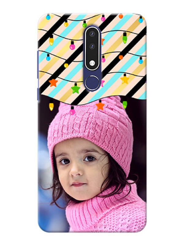Custom Nokia 3.1 Plus Personalized Mobile Covers: Lights Hanging Design