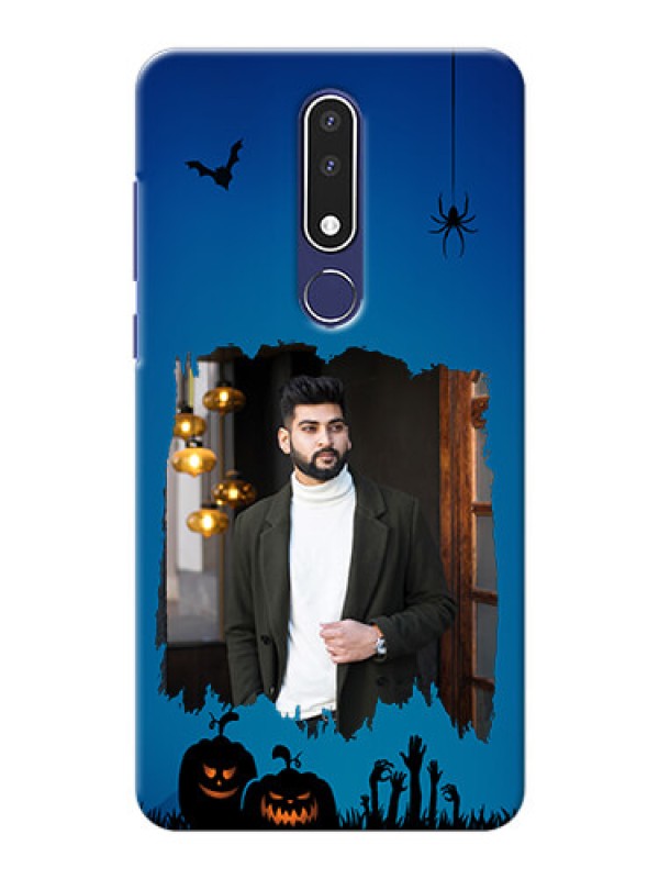 Custom Nokia 3.1 Plus mobile cases online with pro Halloween design 