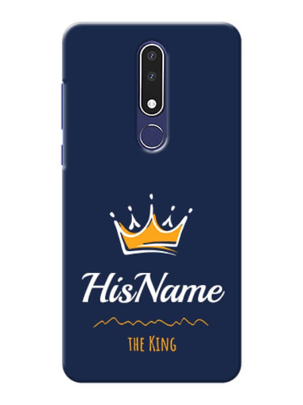 Custom Nokia 3.1 Plus King Phone Case with Name