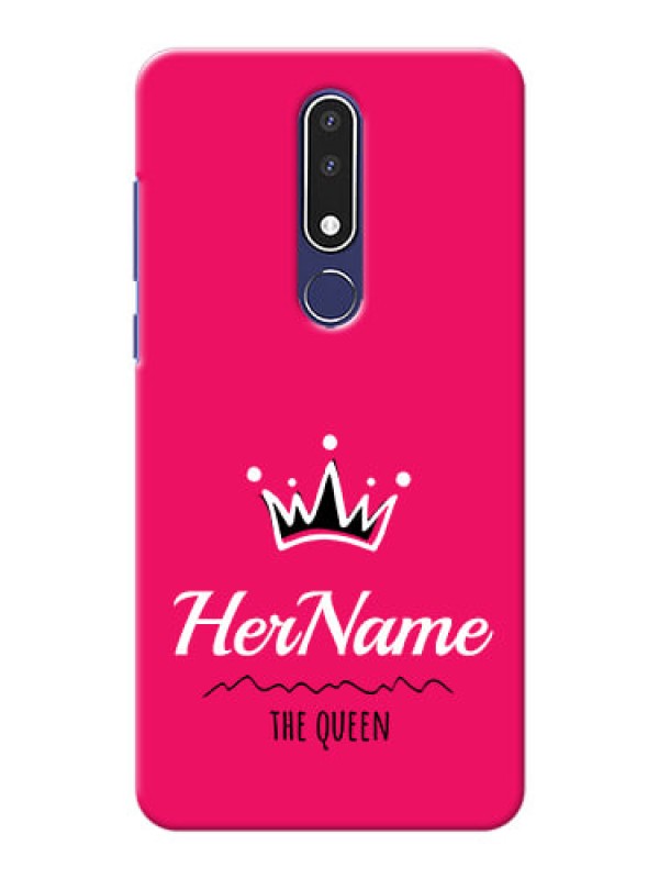 Custom Nokia 3.1 Plus Queen Phone Case with Name