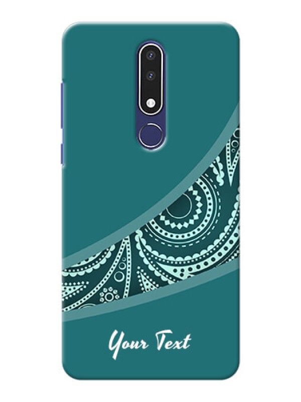 Custom Nokia 3.1 Plus Custom Phone Covers: semi visible floral Design