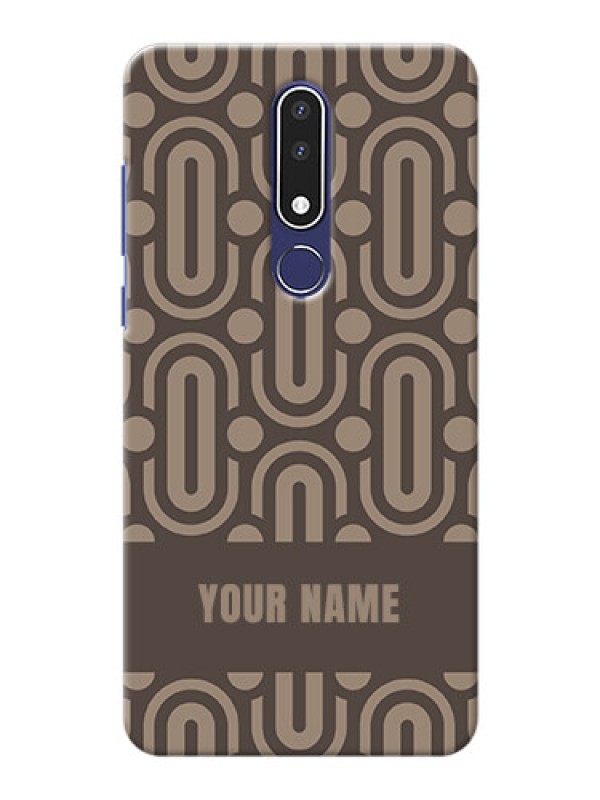 Custom Nokia 3.1 Plus Custom Phone Covers: Captivating Zero Pattern Design
