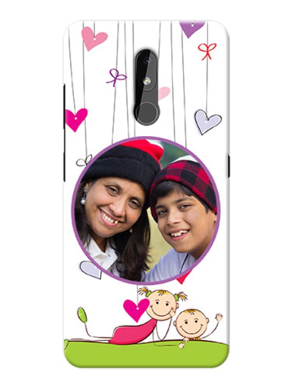 Custom Nokia 3.2 Mobile Cases: Cute Kids Phone Case Design
