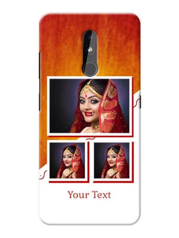 Custom Nokia 3.2 Personalised Phone Cases: Wedding Memories Design  
