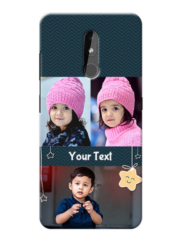 Custom Nokia 3.2 Mobile Back Covers Online: Hanging Stars Design