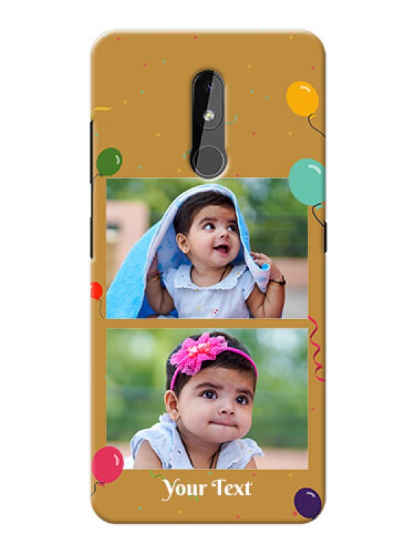 Custom Nokia 3.2 Phone Covers: Image Holder with Birthday Celebrations Design