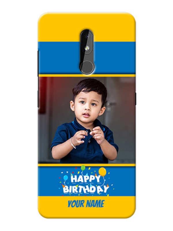 Custom Nokia 3.2 Mobile Back Covers Online: Birthday Wishes Design