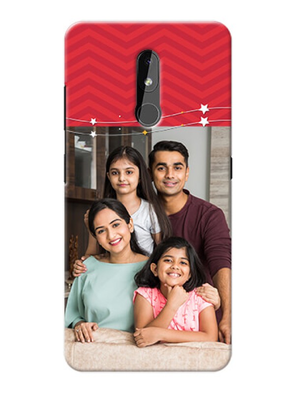Custom Nokia 3.2 customized phone cases: Happy Family Design