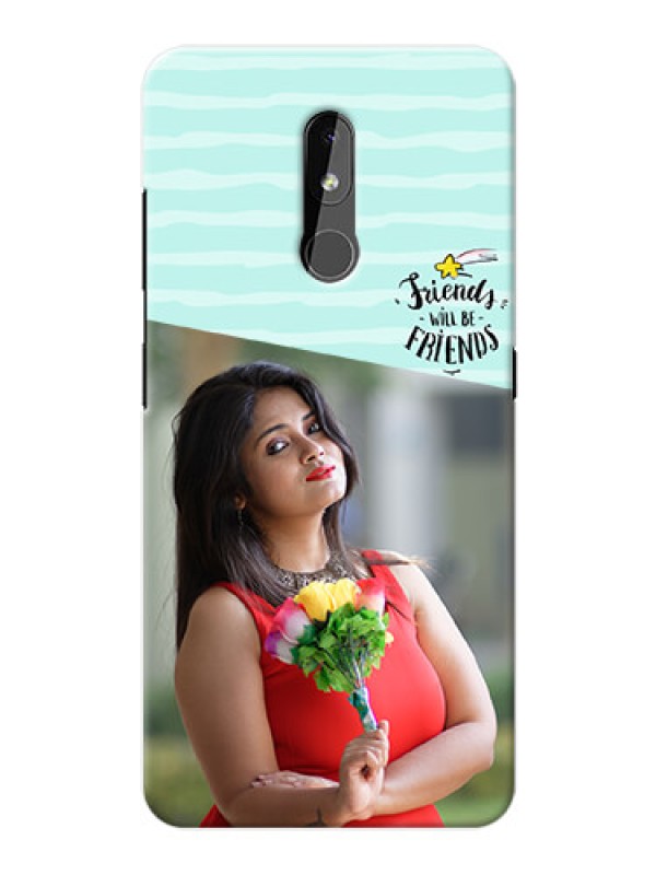 Custom Nokia 3.2 Mobile Back Covers: Friends Picture Icon Design
