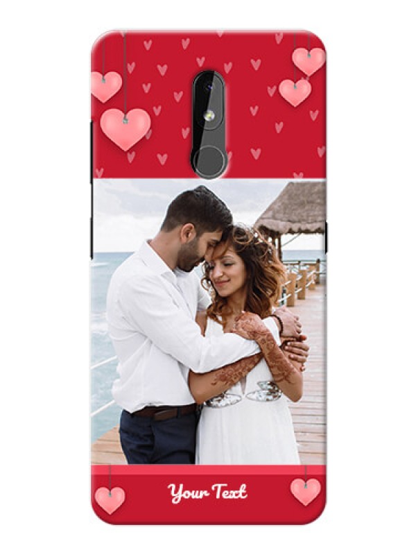 Custom Nokia 3.2 Mobile Back Covers: Valentines Day Design